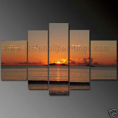 Dafen Oil Painting on canvas seascape painting -set606 - Click Image to Close